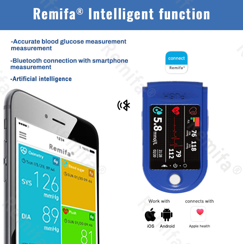 𝗥𝗲𝗺𝗶𝗳𝗮® 𝐍𝐨𝐧-𝐈𝐧𝐯𝐚𝐬𝐢𝐯𝐞 𝐁𝐥𝐨𝐨𝐝 𝐆𝐥𝐮𝐜𝐨𝐬𝐞 𝐌𝐨𝐧𝐢𝐭𝐨𝐫 – Pain-Free & 99.9% Accurate ✅𝐍𝐇𝐒 & 𝐌𝐇𝐑𝐀 𝐀𝐩𝐩𝐫𝐨𝐯𝐞𝐝 | Trusted by UK Health Experts